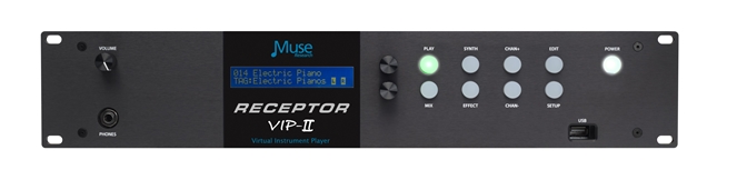 RECEPTOR VIP2: the Ultimate Synth / Sampler - 
		Play VST plug-ins LIVE with the RECEPTOR VIP2 Hardware plug-in Player.